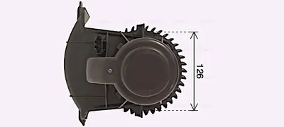 Ventilator Habitaclu Potrivit Vw California T5 Camper, California T6 Camper, Multivan T5, Multivan T6, Transporter T5, Transporter T6, Transporter T6 Caravelle T6 1.9d-3.2 04.03