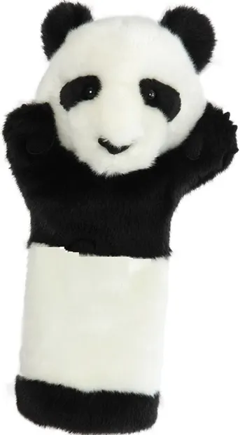 Papusa manusa The Puppet Company - Panda, 40 cm