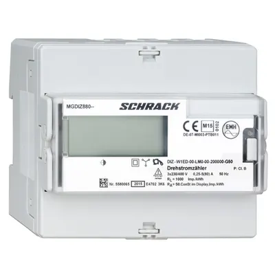 Contor digital 80A direct 3fazat, pt. inst fotovoltaice