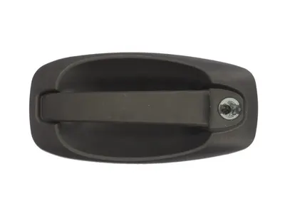 Maner usa Stanga Fata potrivit PEUGEOT BIPPER 2007-2016 - (exterior, cu gaura pentru incuietoare; negru)