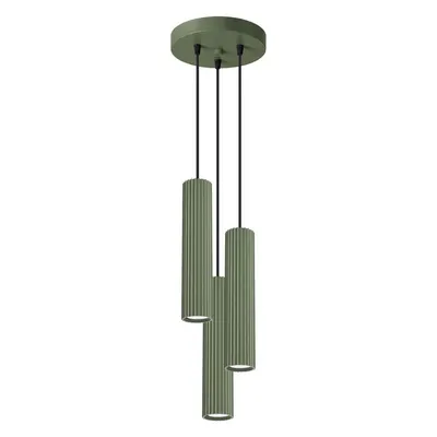 Lustră verde ø 19,5 cm Gleam – Sollux
