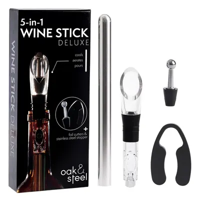 Set de vin Oak & Steel - 5 în 1