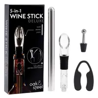 Set de vin Oak & Steel - 5 în 1