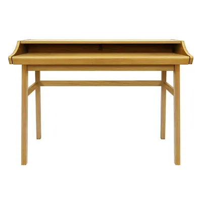 Birou de tip secretaire cu aspect de lemn de stejar 44x115 cm Carteret – Woodman