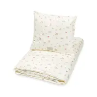 Set pilotă și pernă pentru pătuț bej din bumbac pentru pătuț 70x100 cm Vintage Toys – Cam Cam Copenhagen