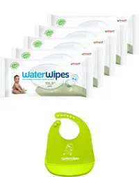 Șervețele de săpun cu nuci Water Wipes - 5 х 60 buc