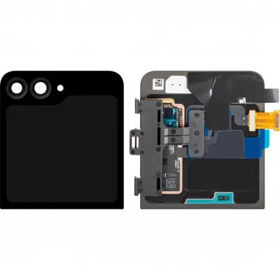 Display cu Touchscreen Samsung Galaxy Z Flip6 F741, Sub Outer, Negru, Service Pack GH97-30012E