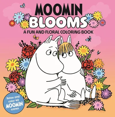 Moomin Blooms: A Fun and Floral Colouring Book