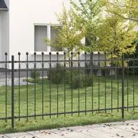 vidaXL Zăbrele in Formă de Inel TILBURG 200 x 150 cm Negru