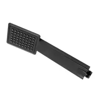 Para de dus patrata, negru mat, Anima Quadro FDesign