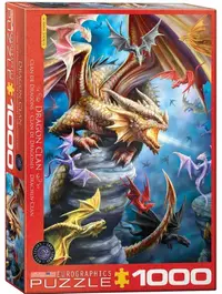 Puzzle Eurographics din 1000 de piese - Dragon Clan