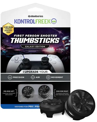 Accesoriu KontrolFreek - Performance Thumbsticks FPS Freek Galaxy, negru (PS4/PS5)