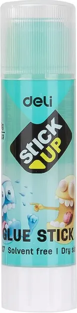 Lipici uscat Deli Stick Up - Bumpees, EA20700, 8 g, albastru