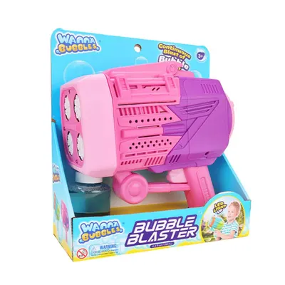 Wanna Bubbles Bazooka pentru Baloane de Sapun cu Lumini LED diverse culori
