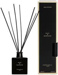 Bețișoare de tămâie Cereria Molla - Basil & Mandarin, 250 ml