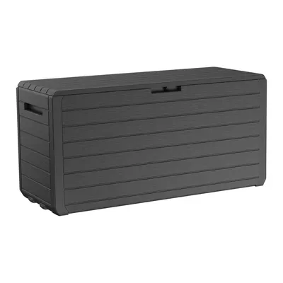 Cutie de depozitare pentru grădină gri închis din plastic Atlas – Keter