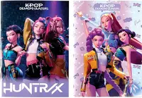 Caiet GIM K-Pop Demon Hunters - Huntrix Lilac, A4, 50 foi, sortiment