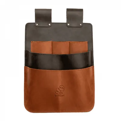 Suport pentru scule din piele BeaverCraft LC B0 01, 8 buzunare
