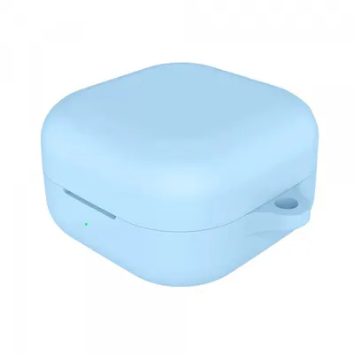 Husa Techsuit Silicone pentru Samsung Galaxy Buds4 / Buds4 Pro, Albastra