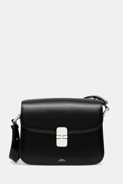 A.P.C. geantă de piele Sac Grace