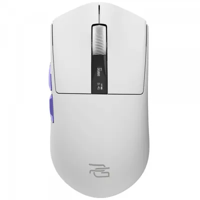 Mouse Gaming Wireless Proove Jester, 800DPI - 26000DPI, Afisaj OLED, Alb WMJS00022002