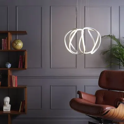 Lampa suspendata Alonsa Pendant Small White LED