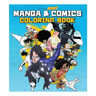 Saturday Am Manga And Comics Coloring Book