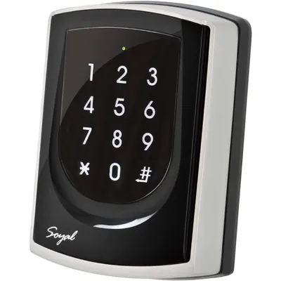 Cititor de proximitate cu tastatura Soyal AR 725EBRA, 30000 evenimente, 16000 cartele, 3 usi