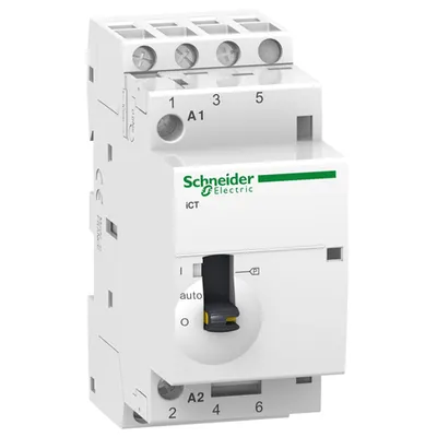 Contactor Ict Cda Manuala 25A 3Nd 220/240V 50Hz