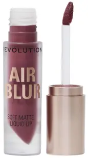 Makeup Revolution Ruj lichid mat Air Blur, Black Cherry, 3.5 ml