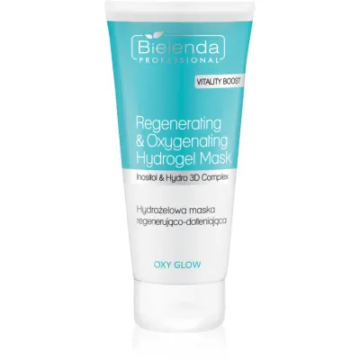 Bielenda Professional Oxy Glow mască intensă cu hidrogel pentru regenerare 150 ml