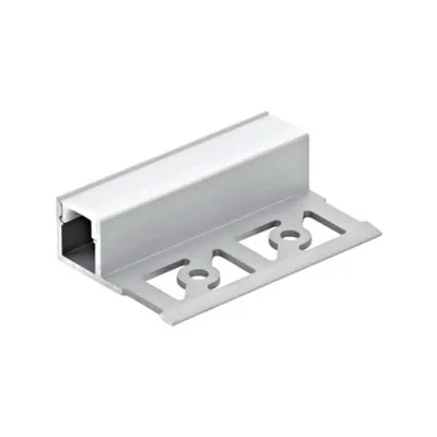 LED-Stripe Tiles Profile, opal Abd., anodized, 2000mm