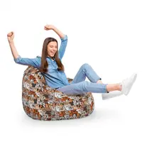 Fotoliu Puf Bean Bag tip Para XL Invazia Animalelor