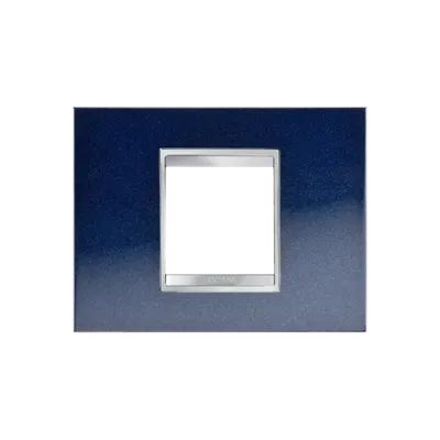 Placa ornament Chorus LUX - METAL - 2 module- CHIC BLUE - CHORUS
