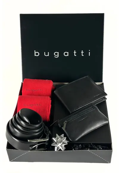 Set cadou barbati - 4113 - Rosu Negru