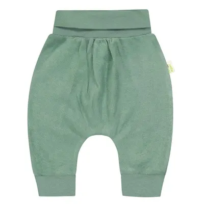 Pantaloni pentru bebeluşi Bio Baby - 86 cm, 12-18 luni, țesătură verde