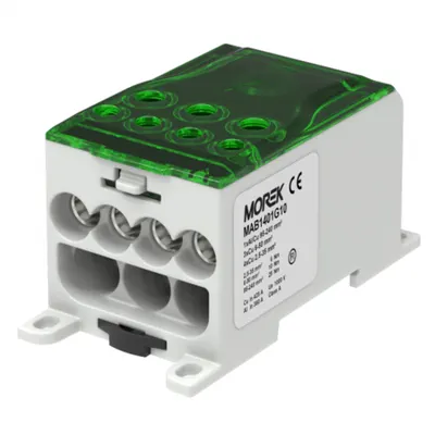 Distribuitor OJL400A green in1xAl/Cu240 out 4x35/3x50mm² Distribution block