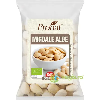 Migdale Albe Ecologice/Bio 150g