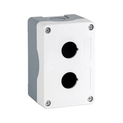 El- B2w Empty Enclosure For Two Buttons Ip65