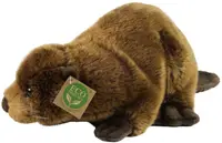 Jucărie de pluș Rappa Eco Friends - Castor, 28 cm