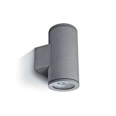 Rolo 3-WL, 2x35W, MR16, GU10, 100-240V, IP54, gri