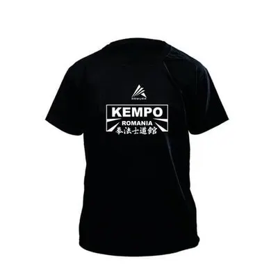 Tricou Bumbac ARMURA Kempo Negru 2.0 Senior
