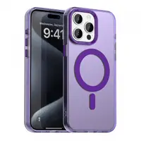Husa MagSafe pentru Apple iPhone 15 Pro, Techsuit, CandyCase, Mov