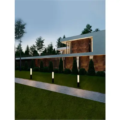 Pitic TUBE Nisipiu Negru Aluminiu Dispersor policarbonat LED 14 Wat 220-240 Volt 643Lm 3000K IP54