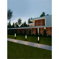 Pitic TUBE Nisipiu Negru Aluminiu Dispersor policarbonat LED 14 Wat 220-240 Volt 643Lm 3000K IP54