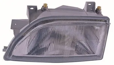 Far stanga H4 W5W, electric, manual, mecanic, fara motoras, halogen, culoare insert: cromat potrivit FORD ESCORT V, ESCORT V EXPRESS, ORION III -01.95