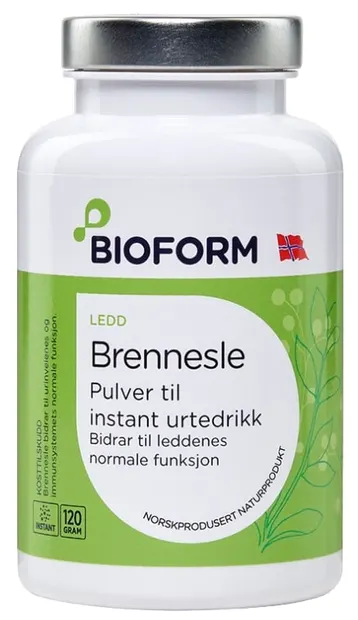 Brennesle Pudră de urzică, 240 mg, 120 g, Bioform