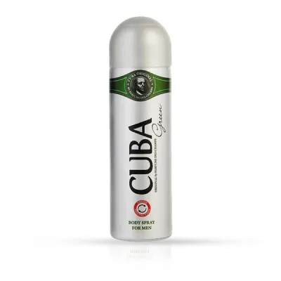 Deodorant spray CUBA - pentru barbati - Green - 200 ml