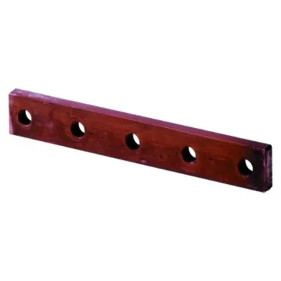 Copper Bar Whit Threaded Holes For Equipotential Bonding