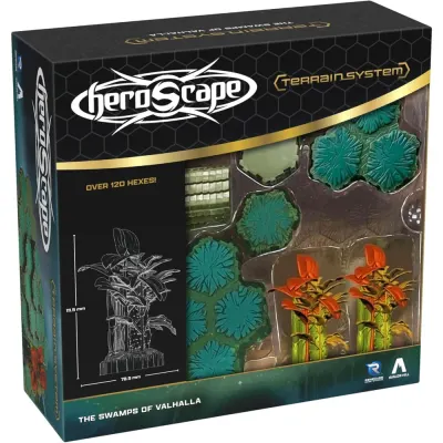 Heroscape - The Swamps of Valhalla Terrain Expansion